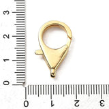 Lås – Karabin m. Zirkonia, Forgyldt Messing (24mm) - Uniq Perler - 115700