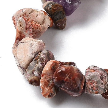 Leopard Skin Jaspis - Chips (2 - 17mm) - Uniq Perler - 