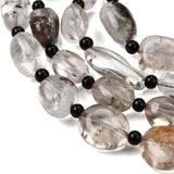 Lodolite Kvarts Nuggets – Tumble (11.5–23mm) - Uniq Perler - 117620