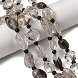 Lodolite Kvarts Nuggets – Tumble (11.5–23mm) - Uniq Perler - 117620