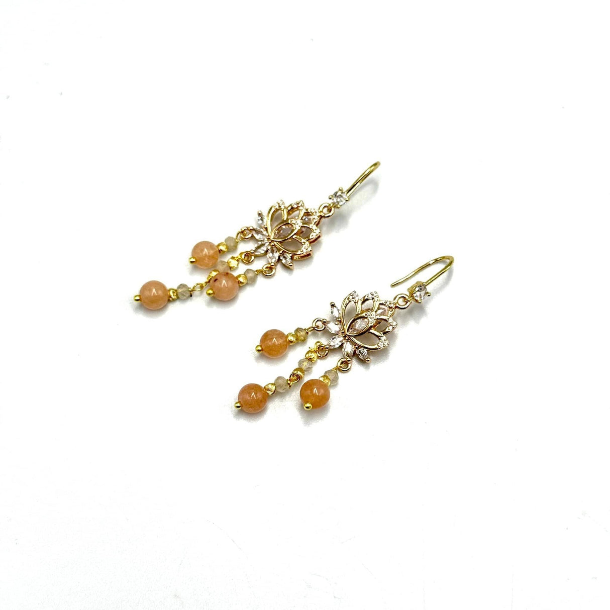 Lotus Vedhæng, Langtidsholdbar Forgyldning, 24x16x4,5mm - Uniq Perler - 113219