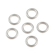 Lukkede Øskner – Stål (5x0,8mm) 10 stk - Uniq Perler - 126270
