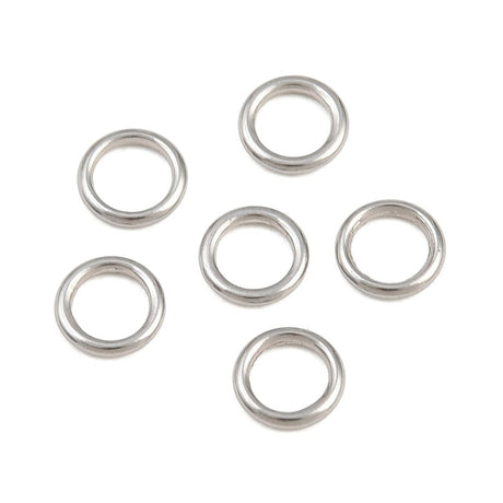 Lukkede Øskner – Stål (5x0,8mm) 10 stk - Uniq Perler - 126270