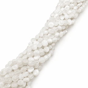 Månesten – Hvid, Nuggets (5 - 12mm) - Uniq Perler - 13794