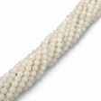 Månesten – Hvid, Runde (5,5-6mm) - Uniq Perler - 111780