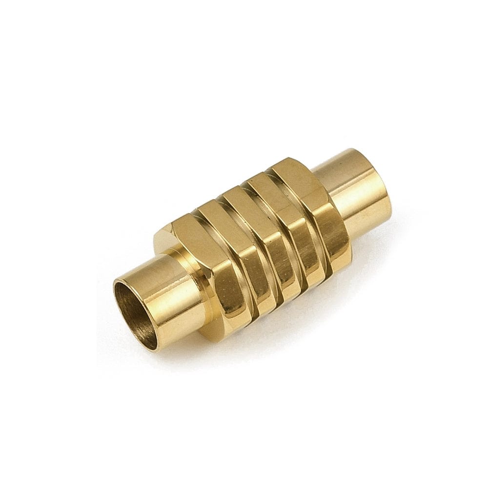 Magnet Lås – Forgyldt Stål (20x10 mm) - Uniq Perler - 115340