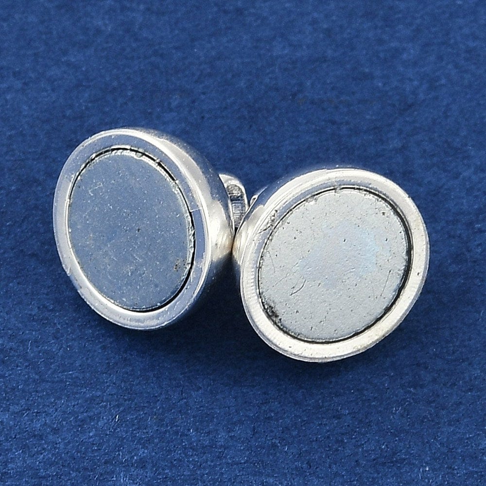 Magnet Lås – Sterling Sølv 925 Belagt (16x10mm) - Uniq Perler - 989119