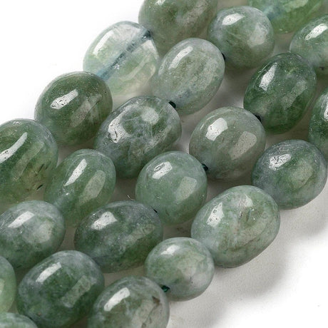 Malaysia Jade, Oval Perle, 13x10mm - Uniq Perler - 113913