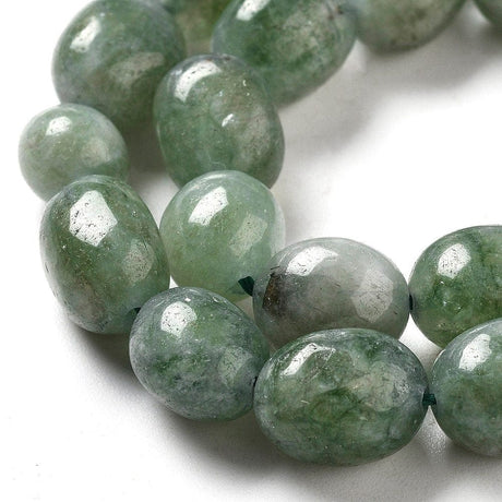 Malaysia Jade, Oval Perle, 13x10mm - Uniq Perler - 113913