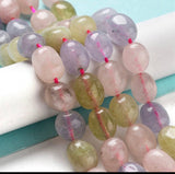 Malaysia Jade – Oval Perle, Farve Mix (13x10mm) - Uniq Perler - 115650