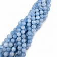 Malaysia Jade Perler - Blå, Rund (10mm) - Uniq Perler - 481846