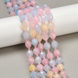 Malaysia Jade Perler – Facetteret Rice (9 - 10x8mm) - Uniq Perler - 115066