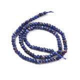 Malaysia Jade Perler, Facetteret, Rondel, (4x2 - 3mm) - Uniq Perler - 0001489589