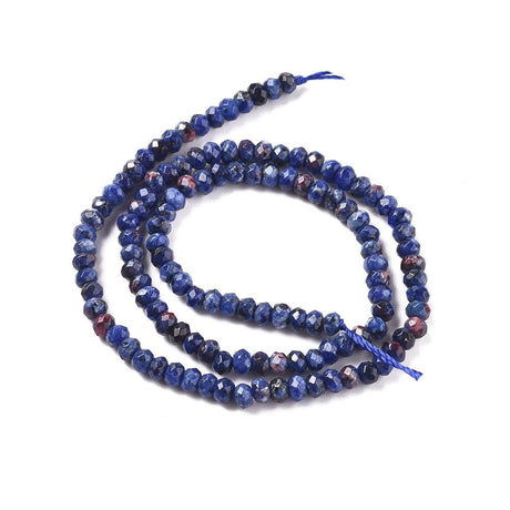 Malaysia Jade Perler, Facetteret, Rondel, (4x2 - 3mm) - Uniq Perler - 0001489589