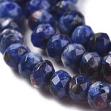 Malaysia Jade Perler, Facetteret, Rondel, (4x2 - 3mm) - Uniq Perler - 0001489589