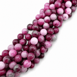 Malaysia Jade Perler – Lilla, Runde (10mm) - Uniq Perler - 123679