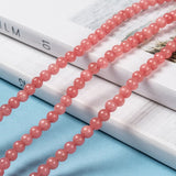Malaysia Jade Perler – Lys Koral, Runde (4mm) - Uniq Perler - 126067