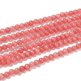 Malaysia Jade Perler – Lys Koral, Runde (4mm) - Uniq Perler - 126067