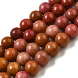 Malaysia Jade Perler - Rund, Brun (10mm) - Uniq Perler - 