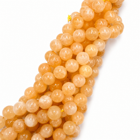 Malaysia Jade Perler –Runde (8mm) - Uniq Perler - 119616