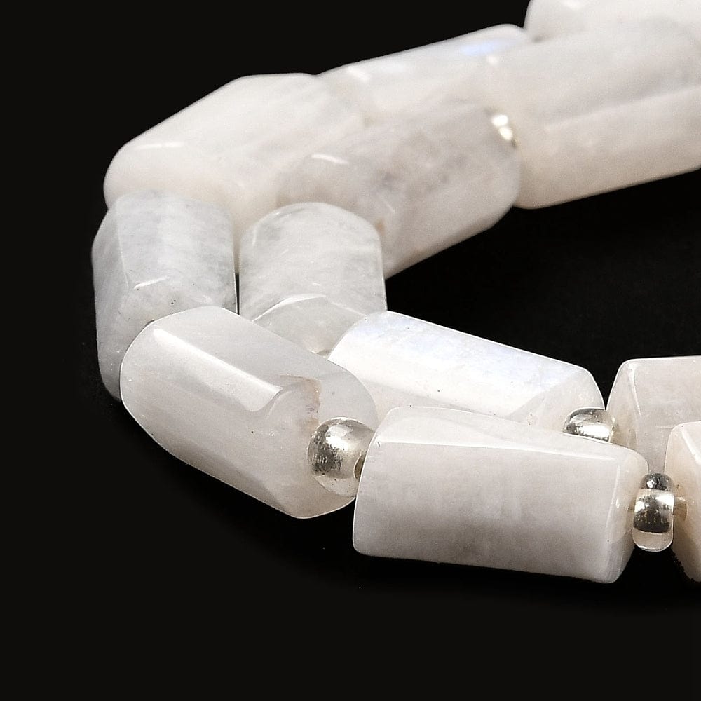 Månesten – Aflange, Tøndeformet (11x6mm) - Uniq Perler - 112981