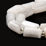 Månesten – Aflange, Tøndeformet (11x6mm) - Uniq Perler - 112981