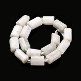 Månesten – Aflange, Tøndeformet (11x6mm) - Uniq Perler - 112981