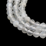 Månesten – Facetteret (3,75mm) - Uniq Perler - 112454