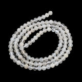 Månesten – Facetteret (3,75mm) - Uniq Perler - 112454