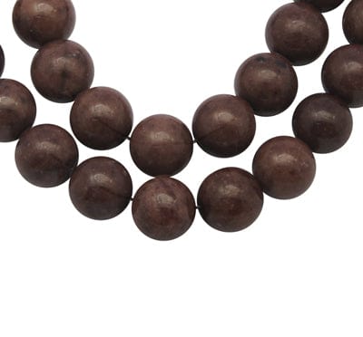 Mashan Jade - Brun (10mm) - Uniq Perler - 113769