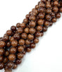 Mashan Jade - Brun (10mm) - Uniq Perler - 113769