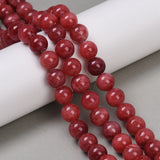 Mashan Jade – Dyb Rød (10mm) - Uniq Perler - 115071