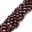 Mashan Jade Perler – Kokosbrun Med Børstet Sølvfarve, Runde (10mm) - Uniq Perler - 125999