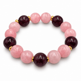 Mashan Jade - Pink, Runde (10mm) - Uniq Perler - 113224