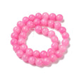 Mashan Jade - Pink, Runde (10mm) - Uniq Perler - 143372