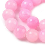 Mashan Jade - Pink/Rosa, Runde (10mm) - Uniq Perler - 111783