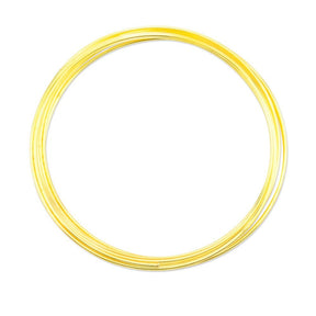 Memory Wire Armbånd – Guld 1,0 mm (Ca. 9 Omgange) - Uniq Perler - 123309