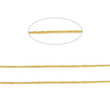 Metallisk Tråd – Guld, (0,5mm, 50m) - Uniq Perler - 149274