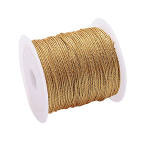 Metalltråd – Guld, (0,8mm, 25m) - Uniq Perler - 866847