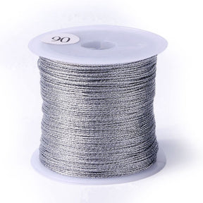 Metallischer Draht - Silber (0,5mm, 50m) - Uniq Perler - 0001489226