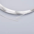 Metervarer etc. Sterling Sølv Smykketråd/Wire, 0,64mm