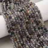 Mix Ædelsten Perler – Facetterede Kube Perler (4 - 5mm) - Uniq Perler - 