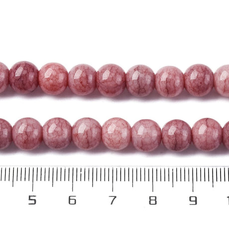 Mix Perler, Assorteret Farver, 8mm, (10 Strenge) - Uniq Perler - 116172