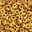 miyuki beads Miyuki spacer 3x1.3mm - duracoat galvanised gold 4202