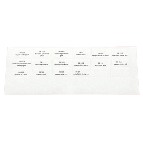 Miyuki Delica Julesæt – 16 Farver Inkl. E - bog - Uniq Perler - 1111489876