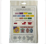 Miyuki Delica Pastel Sæt – 16 Farver Inkl. E - Bog - Uniq Perler - 111949