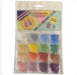 Miyuki Delica Pastel Sæt – 16 Farver Inkl. E - Bog - Uniq Perler - 111949