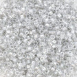 Miyuki Delica Perler, DB 0271, Sparkling Silver Gray Lined Crystal, 11/0 - Uniq Perler - 0001489083