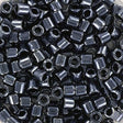 Miyuki Delica Perler - DB 1, Opaque Gunmetal (8/0) - Uniq Perler - 123283