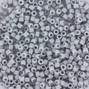 Miyuki Delica Pärlor, DB 1139, Opaque Ghost Gray, 11/0 - Uniq Perler - 12357853